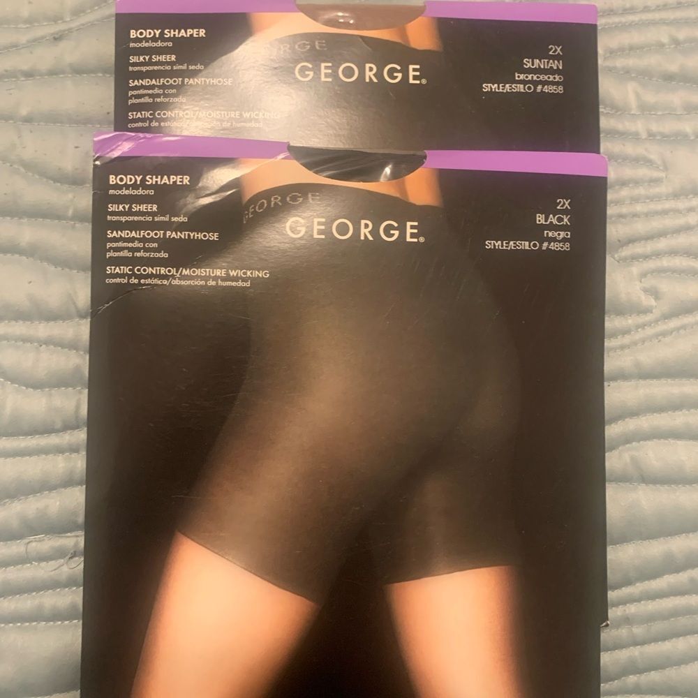 New George Plus size pantyhose